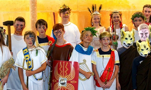 Götterwahl beim Römertag