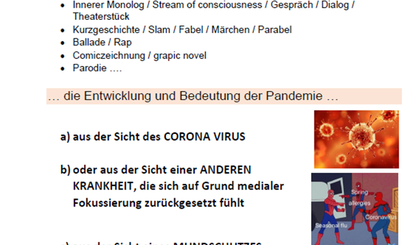 Schulleben pur und Corona zum Trotz - von online Challenges bis Spieleabend