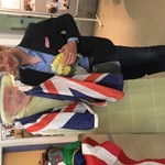 Her Majesty was quite amused! Lizzy schaut immer mal wieder nach dem Rechten, ob ihre Untertanen fleißig Englisch lernen! Of Queens And butlers