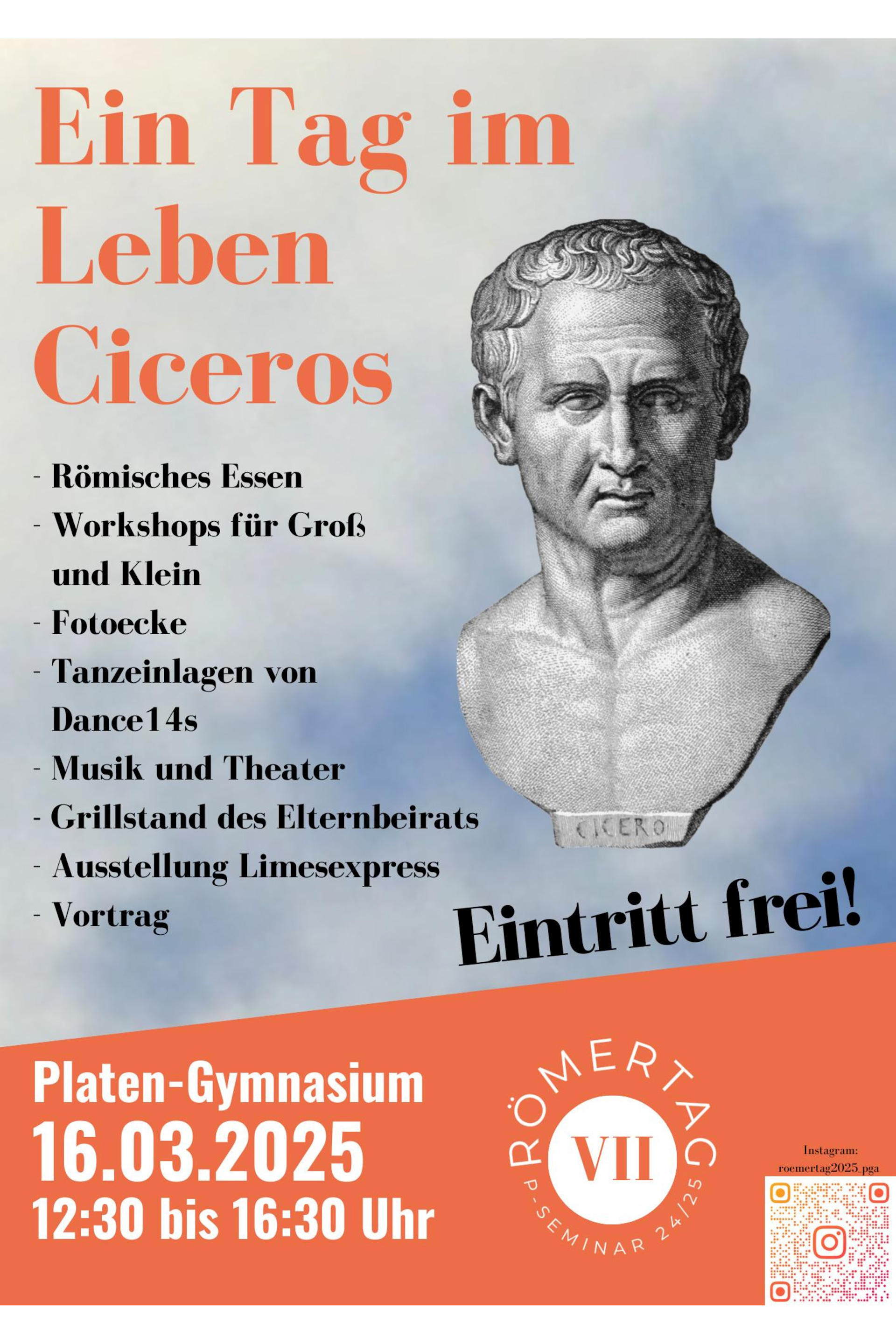 Herzliche Einladung zum Römertag am 16.3.2025