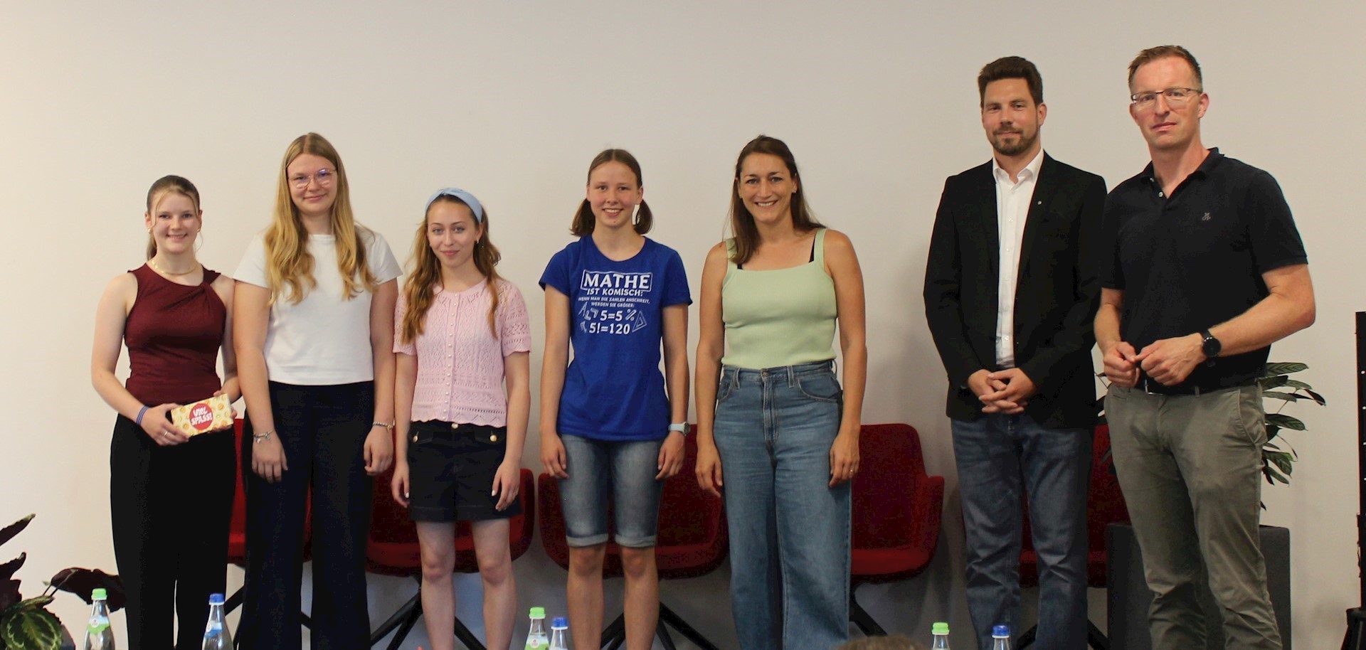 Siegerteam beim Pitch am ANsWerk